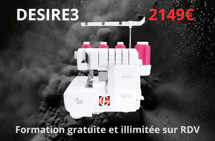 BABYLOCK Desire3 Gironde BORDEAUX