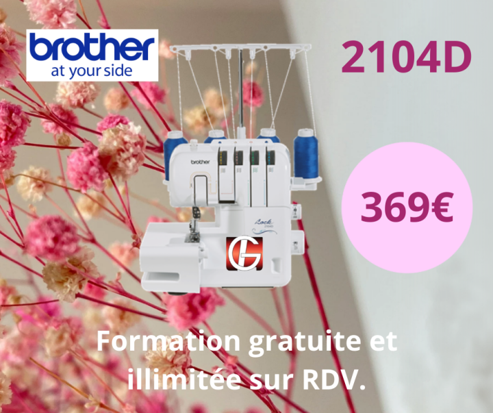 SURJETEUSE BROTHER 2104D BORDEAUX GIRONDE