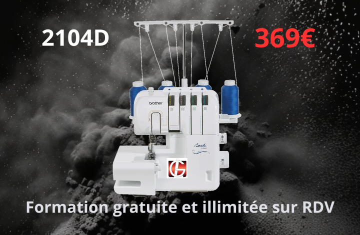 SURJETEUSE BROTHER 2104D BORDEAUX GIRONDE