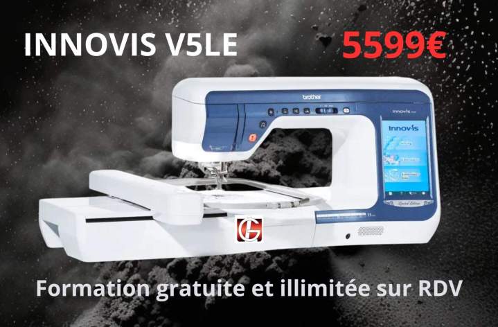 Machine à coudre et à broder Brother Innovis V5LE Gironde