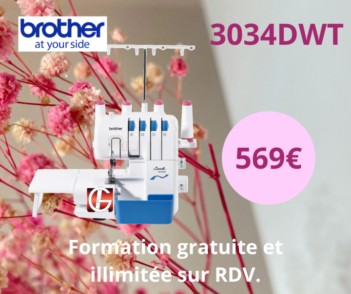 SURJETEUSE BROTHER 3034DWT BORDEAUX GIRONDE