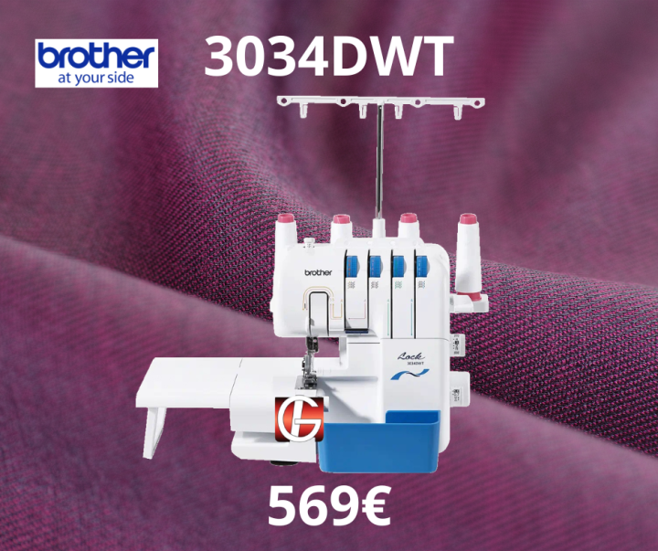 SURJETEUSE BROTHER 3034DWT BORDEAUX GIRONDE