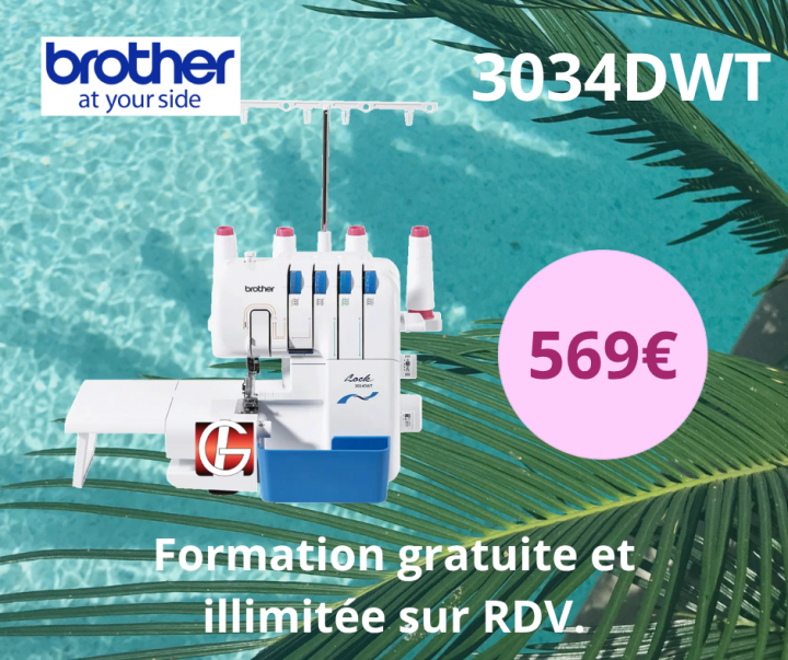 SURJETEUSE BROTHER 3034DWT BORDEAUX GIRONDE