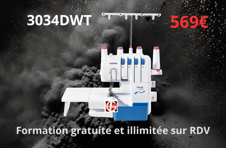 SURJETEUSE BROTHER 3034DWT BORDEAUX GIRONDE