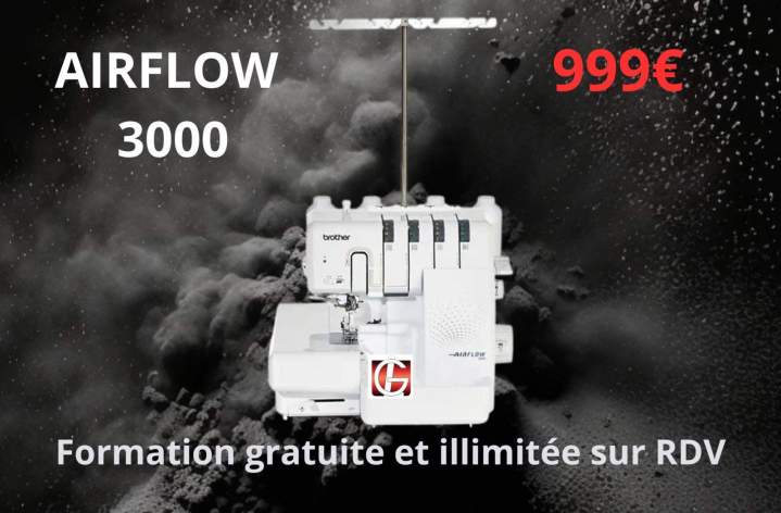 Surjeteuse Brother Airflow 3000 Gironde