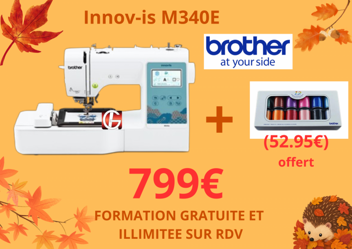 INNOVIS M340E BROTHER MACHINE A COUDRE BORDEAUX AQUITAINE