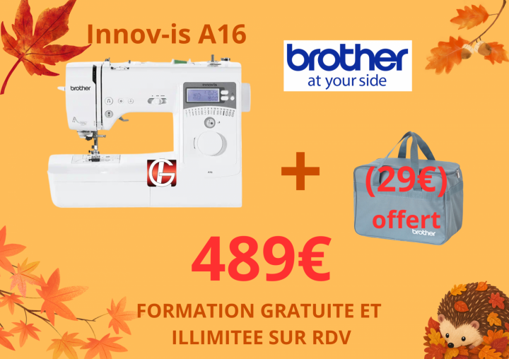A16 BROTHER MACHINE A COUDRE BORDEAUX AQUITAINE