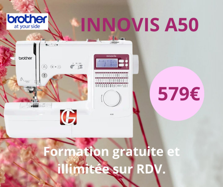 BROTHER  BORDEAUX  Innovis A50 Gironde