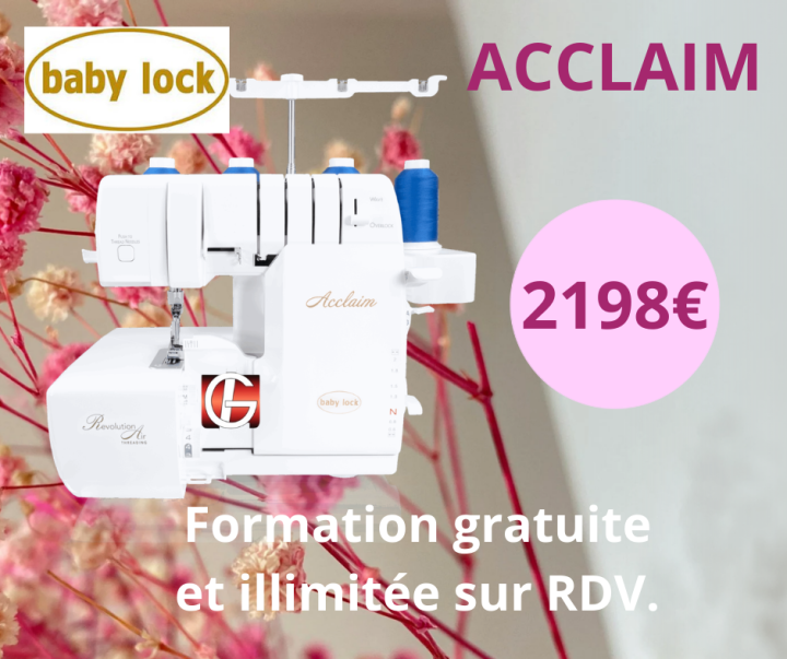 BABYLOCK Acclaim Gironde BORDEAUX