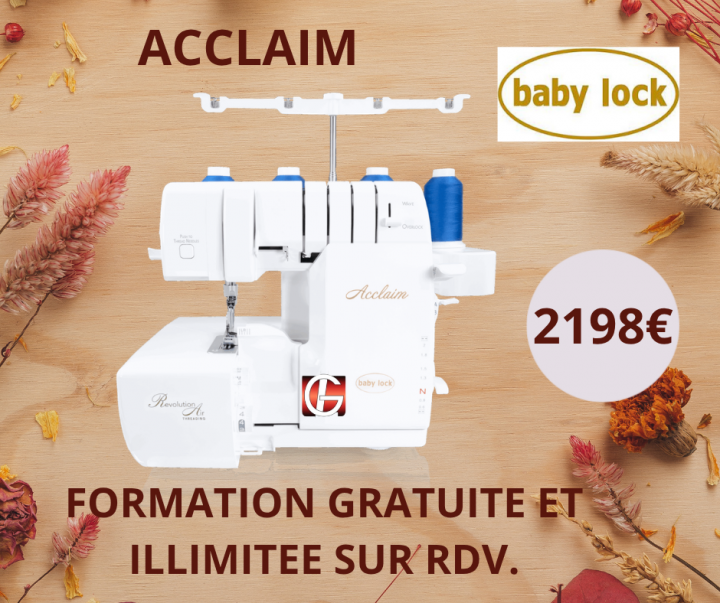 ACCLAIM BABYLOCK Gironde BORDEAUX AQUITAINE FRANCE