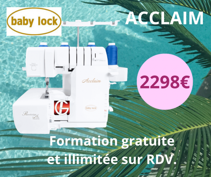 BABYLOCK Acclaim Gironde BORDEAUX