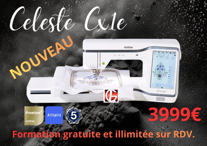 BROTHER CELESTE CX1e  BORDEAUX GIRONDE