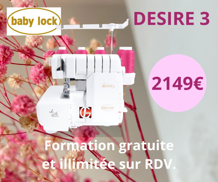 BABYLOCK Desire3 Gironde BORDEAUX