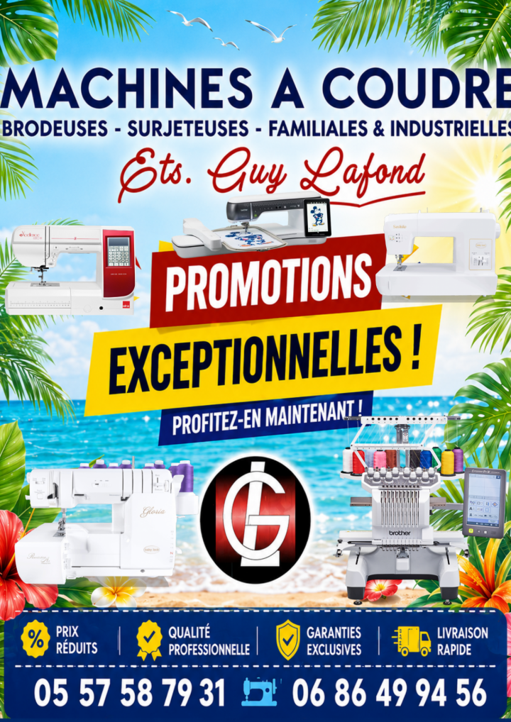PROMOTION  BORDEAUX BABYLOCK BROTHER ELNA
