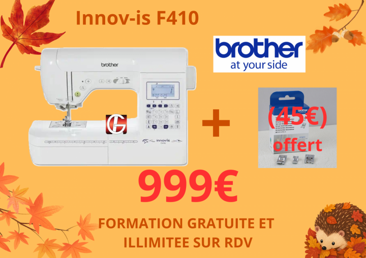 F410 BROTHER MACHINE A COUDRE BORDEAUX AQUITAINE