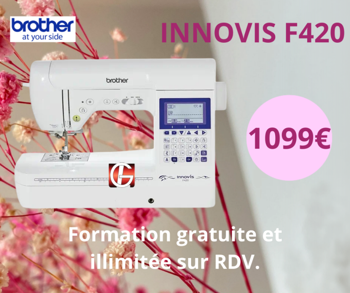 BROTHER  BORDEAUX Innovis F420 Gironde