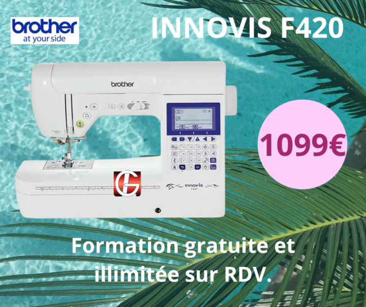 BROTHER  BORDEAUX Innovis F420 Gironde