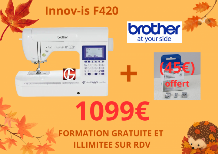 F420 BROTHER MACHINE A COUDRE BORDEAUX AQUITAINE