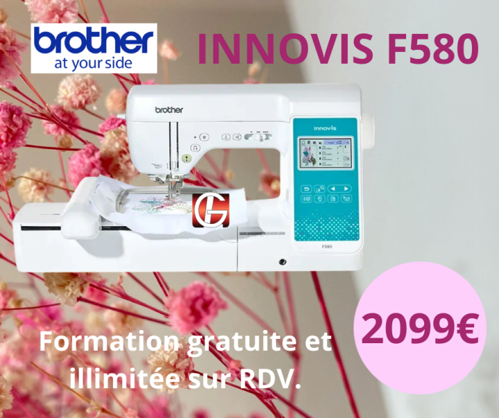 BROTHER BORDEAUX Innovis F580 Gironde