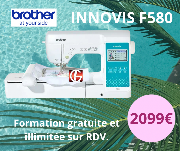 BROTHER BORDEAUX Innovis F580 Gironde