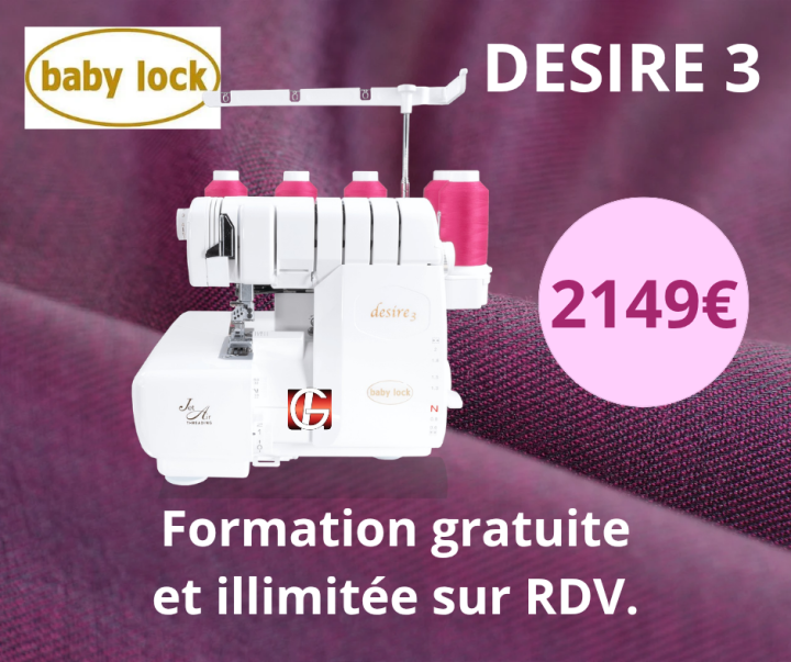 BABYLOCK Desire3 Gironde BORDEAUX