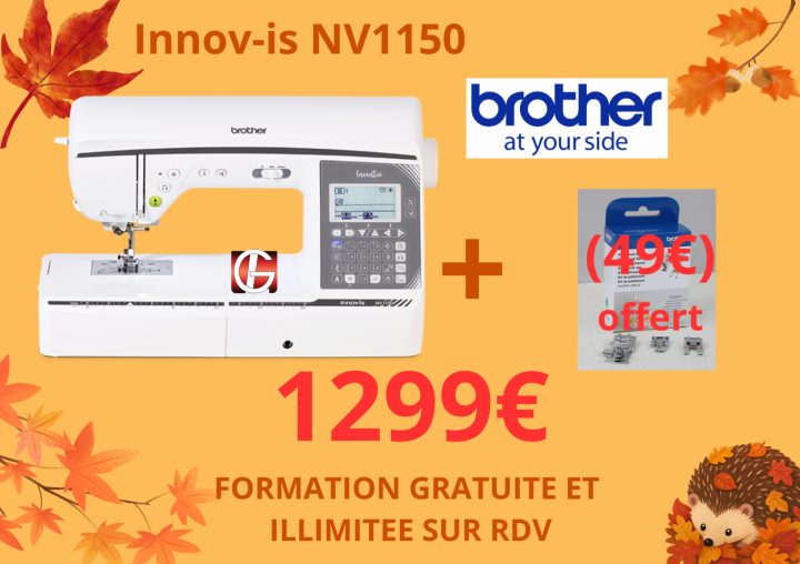 INNOVIS NV1150 BROTHER MACHINE A COUDRE BORDEAUX AQUITAINE