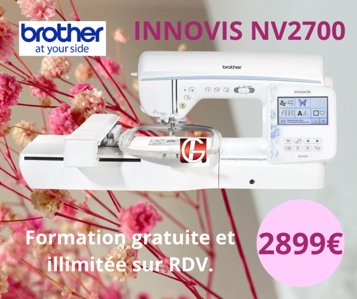 BROTHER BORDEAUX Innovis NV2700 Gironde