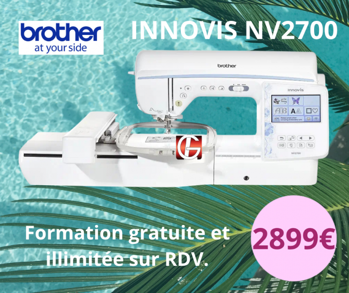 BROTHER BORDEAUX Innovis NV2700 Gironde