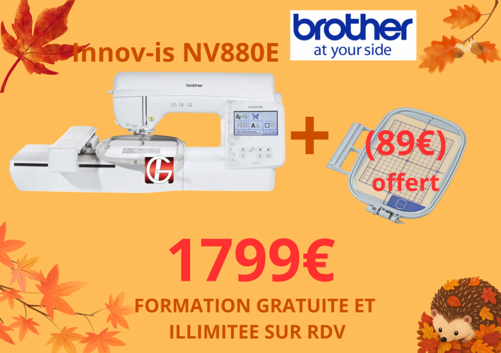 NV880E BROTHER MACHINE A COUDRE BORDEAUX AQUITAINE
