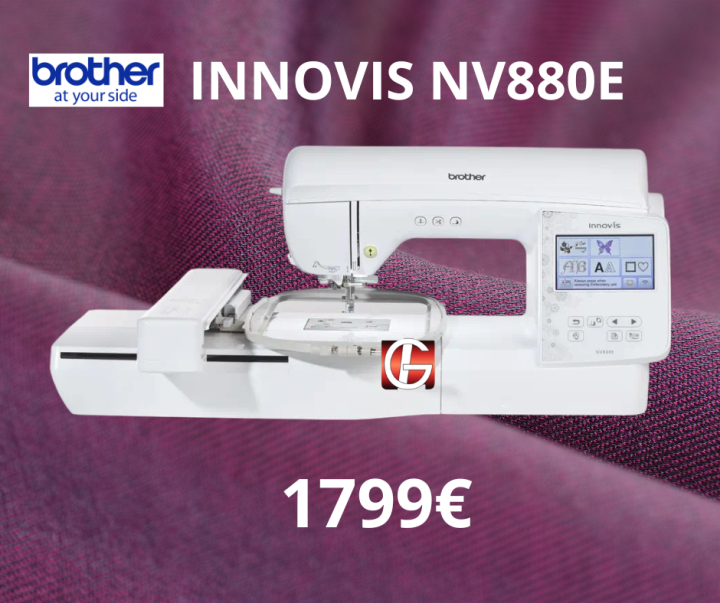 BROTHER INNOVIS NV880E BORDEAUX GIRONDE