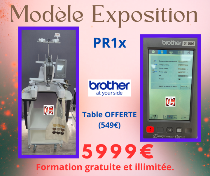BROTHER PR1X BORDEAUX
