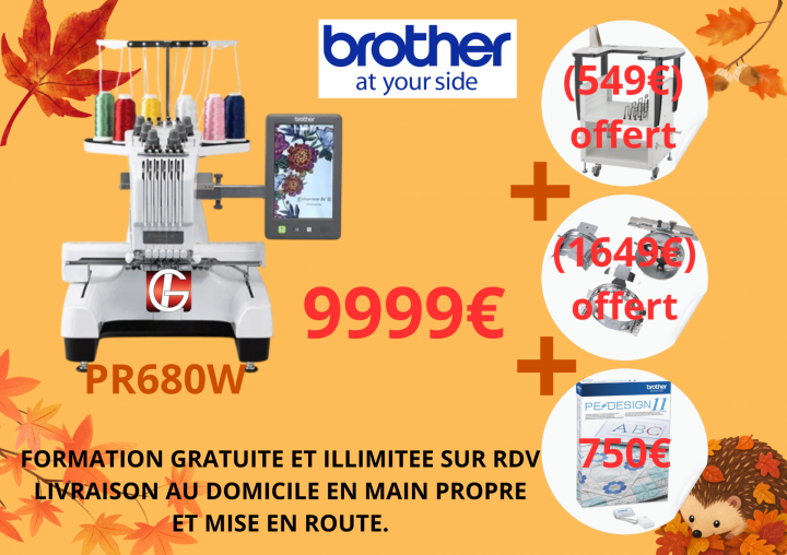 PR680W BROTHER MACHINE A COUDRE BORDEAUX AQUITAINE