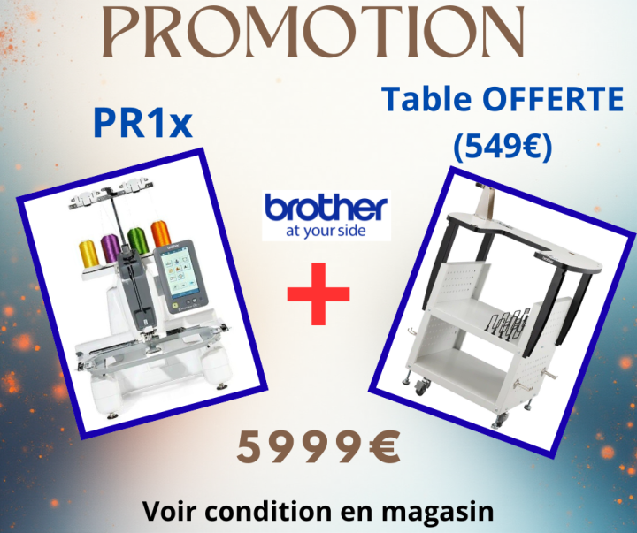 BROTHER PR1X BORDEAUX