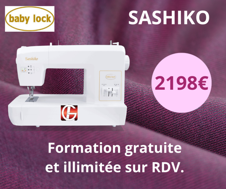 BABYLOCK Sashiko Gironde BORDEAUX