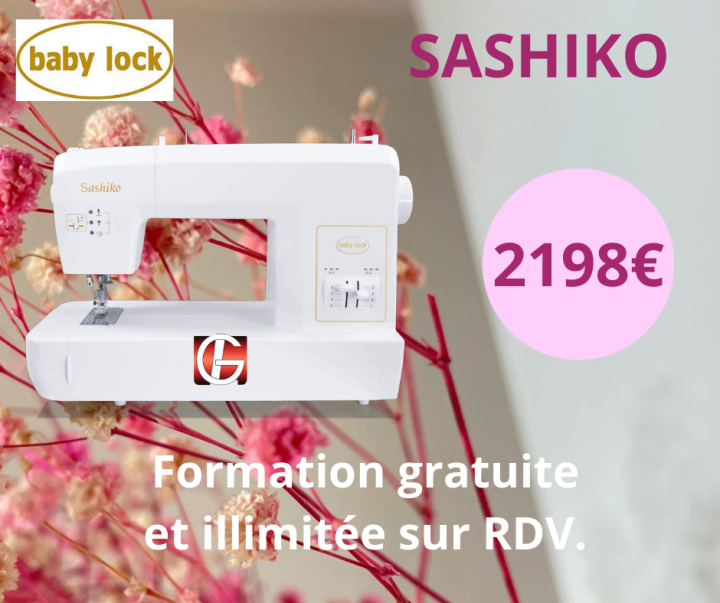 BABYLOCK Sashiko Gironde BORDEAUX