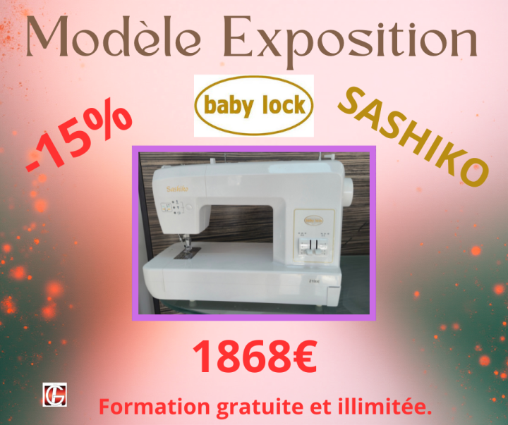 SASHIKO BABYLOCK BORDEAUX