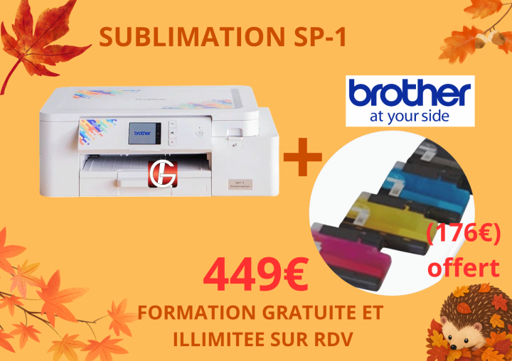 SUBLIMATION SP1 BROTHER BORDEAUX AQUITAINE