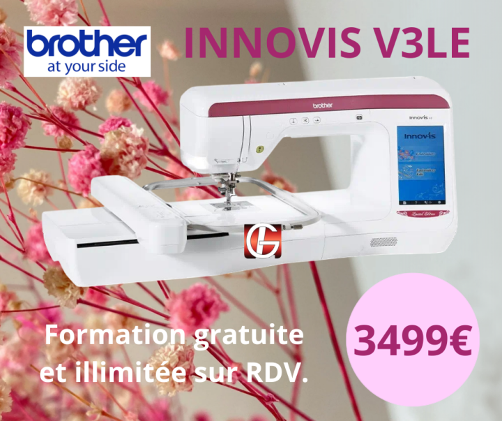 BROTHER INNOVIS V3LE BORDEAUX GIRONDE