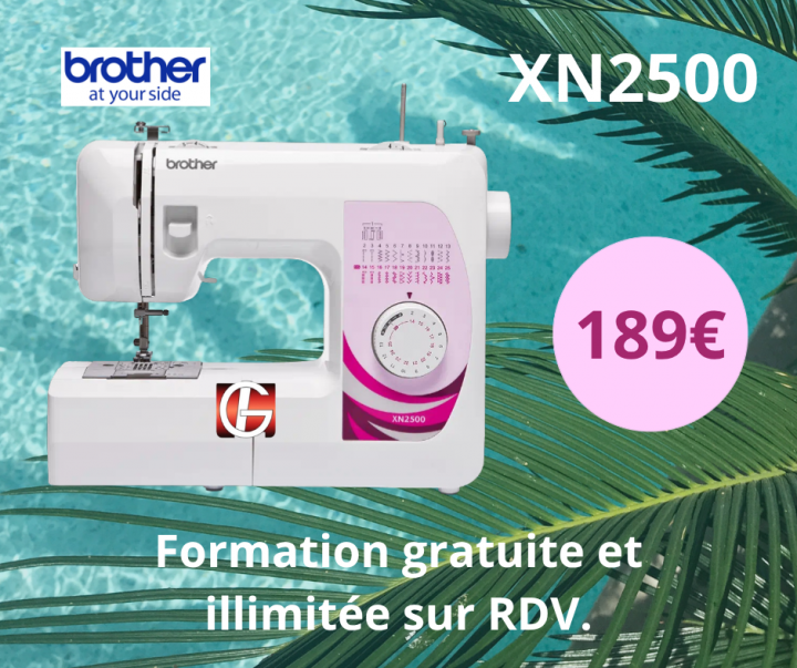 BROTHER  BORDEAUX  XN2500 Gironde
