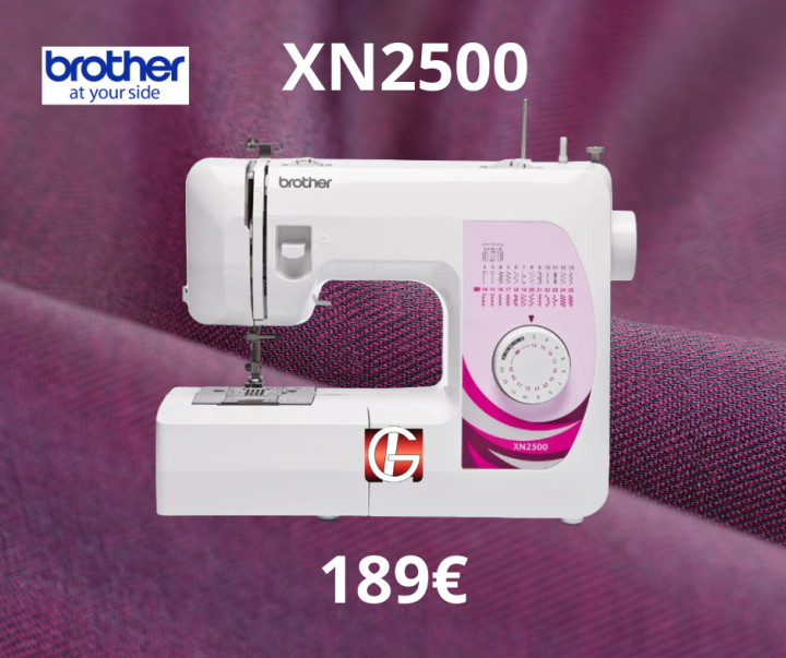 BROTHER  BORDEAUX  XN2500 Gironde