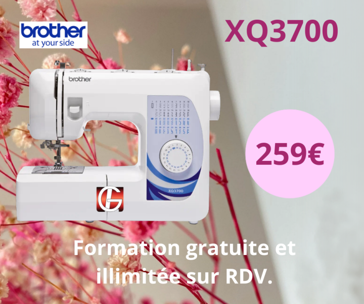 BROTHER  BORDEAUX  XQ3700 Gironde