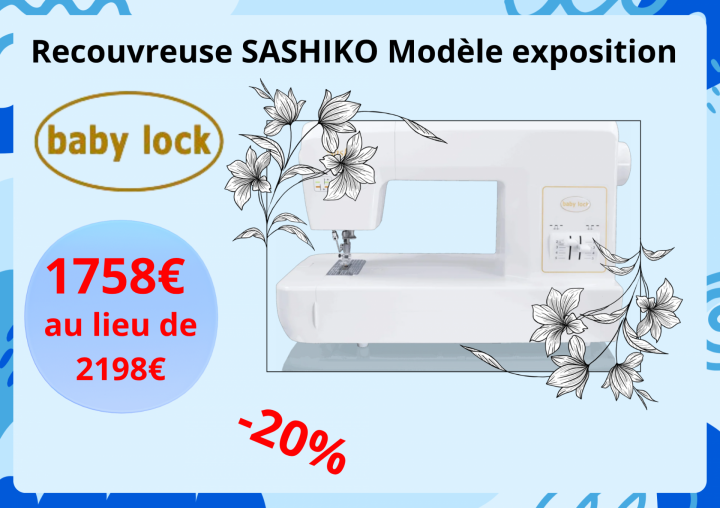 BABYLOCK BORDEAUX SASHIKO LAFOND