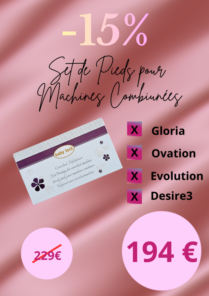 set de pieds pour machine combinées